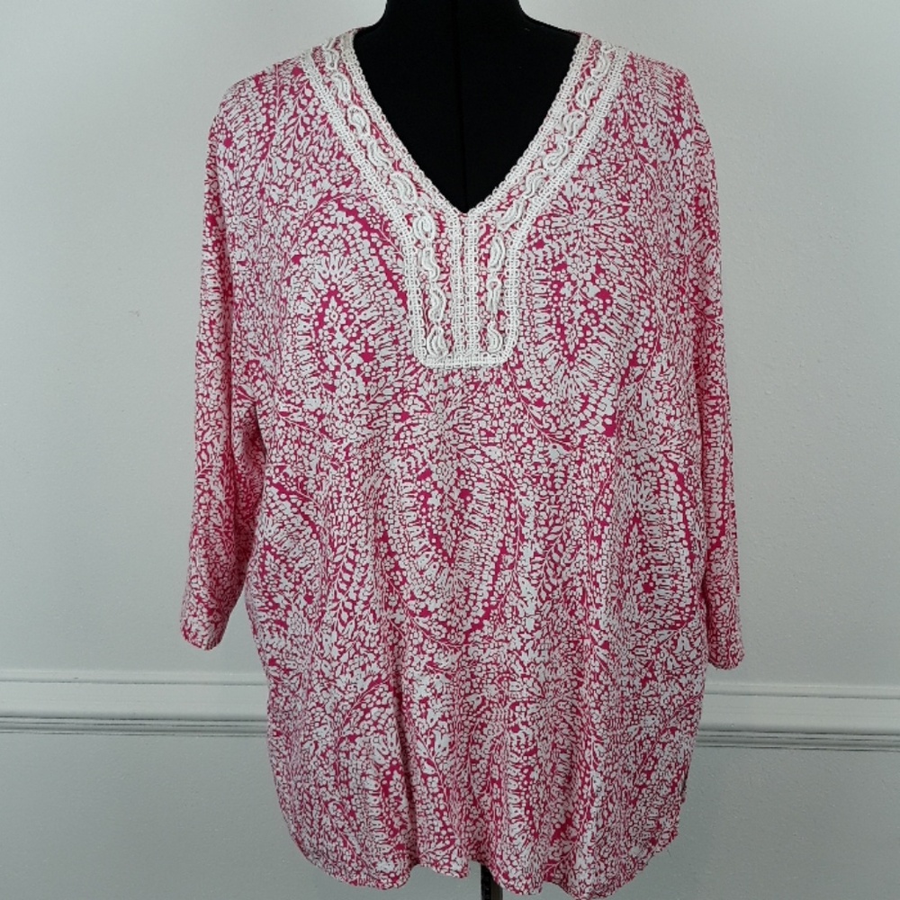 MARINA LUNA PLUS SIZE TUNIC 2X